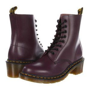 Dr. Martens Clemency 8-Eye Boot in purple